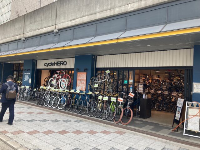 自転車 ヒーロー 阿倍野